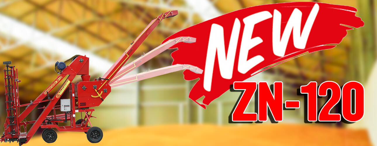 Agropiese TGR vă prezintă noul aruncător de semințe ZN 120 cu gâtul de aruncare reglabil