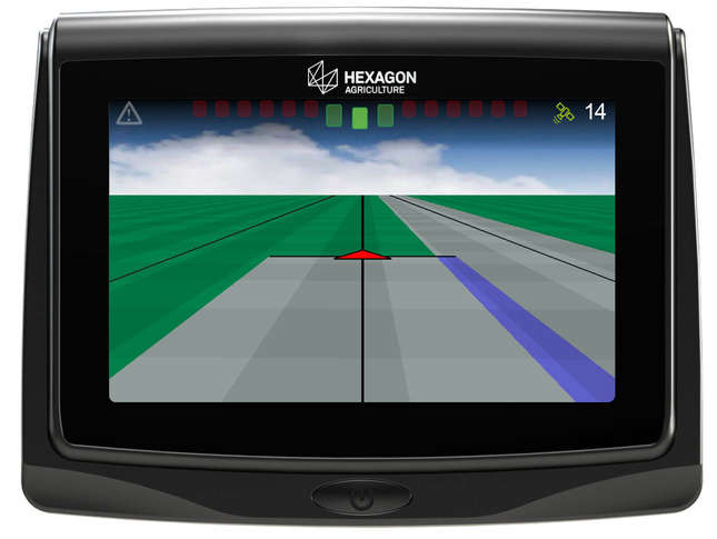 Hexagon Ti5 – Sistem GPS pentru agricultură