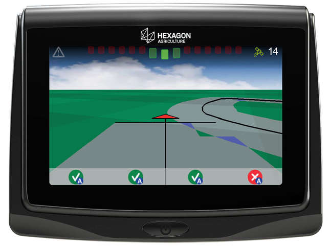 Sistem GPS agricol Hexagon Ti7